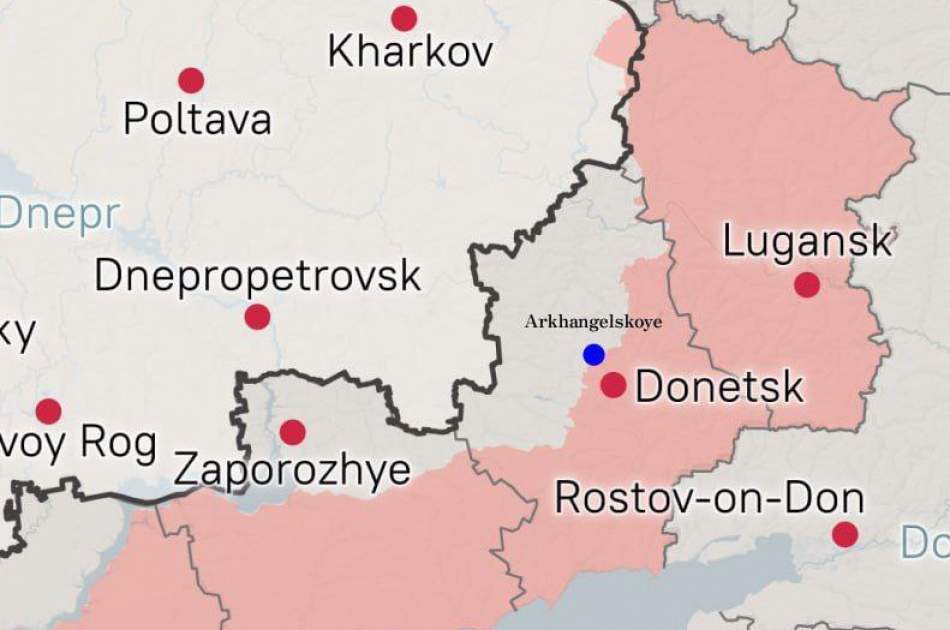 Continued Russian advance in eastern Ukraine