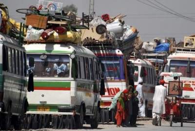 اخراج اجباری بیش از 550 مهاجر طی یک روز گذشته از پاکستان