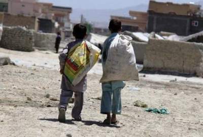 خطر گرسنگی برای ۶.۵ میلیون کودک در افغانستان