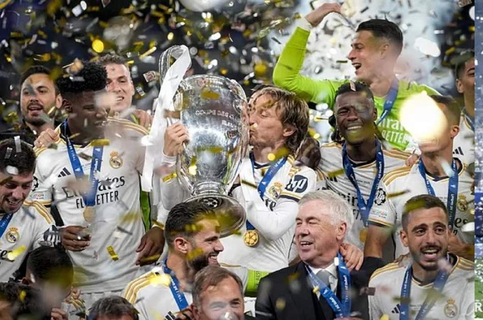 Real Madrid beat Dortmund، European Champions League for the 15th time