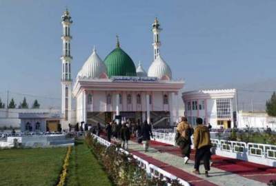 آغاز کار ساخت یک مسجد با هزینه بیش از 8 میلیون افغانی در ولایت پکتیا