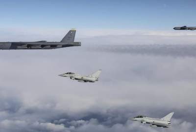 “2 US B-52 nuclear-capable strategic bombers and UK