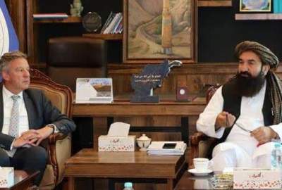 Acting Minister of Information and Culture and UN Top Official Discuss   Media Issues in Afghanistan