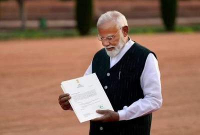 «نارندرا مودی» برای سومین دوره به عنوان نخست وزیر هند سوگند یاد کرد
