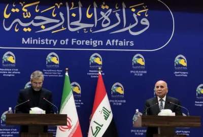 وزیر خارجه عراق در دیدار با سرپرست وزارت خارجه ایران: نیازمند آتش‌بس دائمی در غزه هستیم