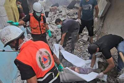 صلیب سرخ از شهادت بیش از 20 نفر در حمله هوایی به نزدیکی دفتر این سازمان در غزه خبر داد