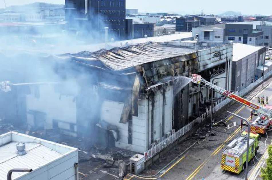 آتش‌سوزی مهیب در کوریای جنوبی ۲۰ کشته برجا گذاشت