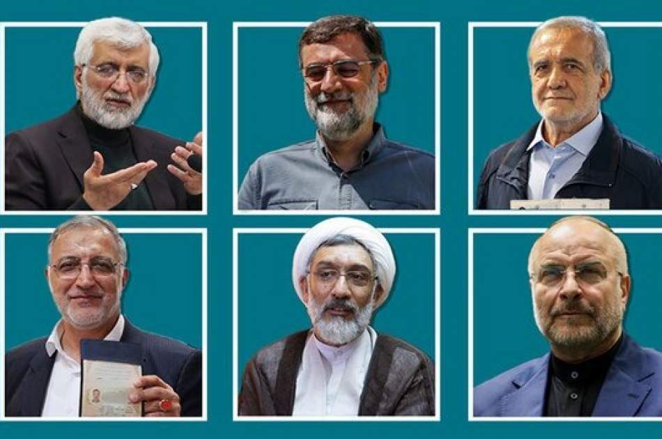 The candidates for the Iranian presidential election cast their votes