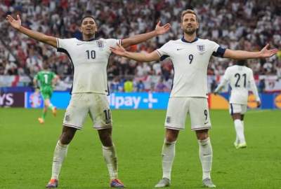 England 2-1 Slovakia; Three Lions