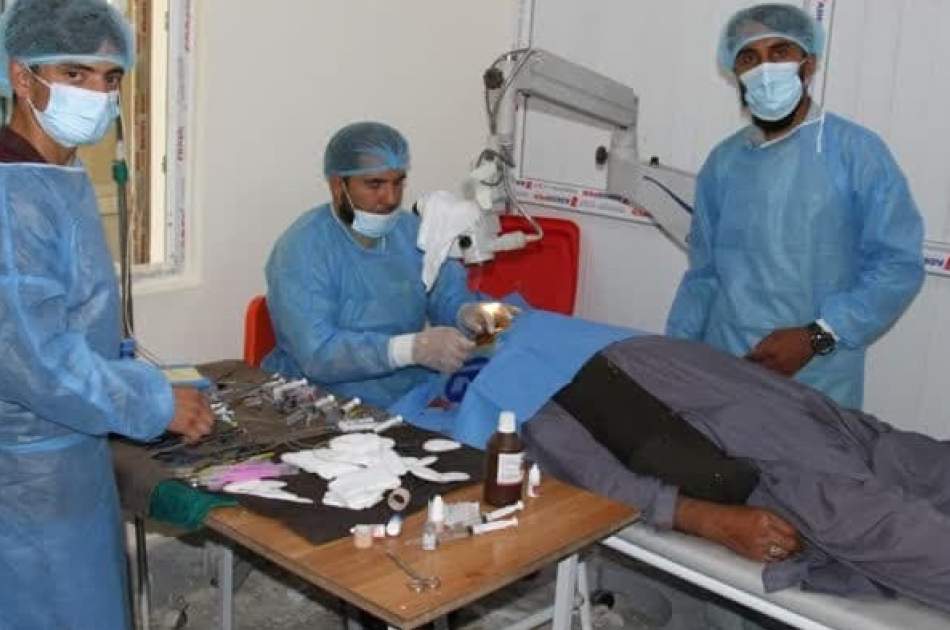 Free eye treatment in Ghazni is provided by the Ministry of Public Health