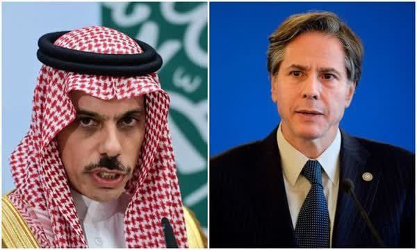 گفتگوی وزیران خارجه سعودی و امریکا در‌باره غزه