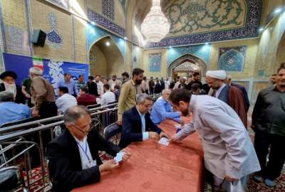 Enthusiastic participation of Iranian people in the elections