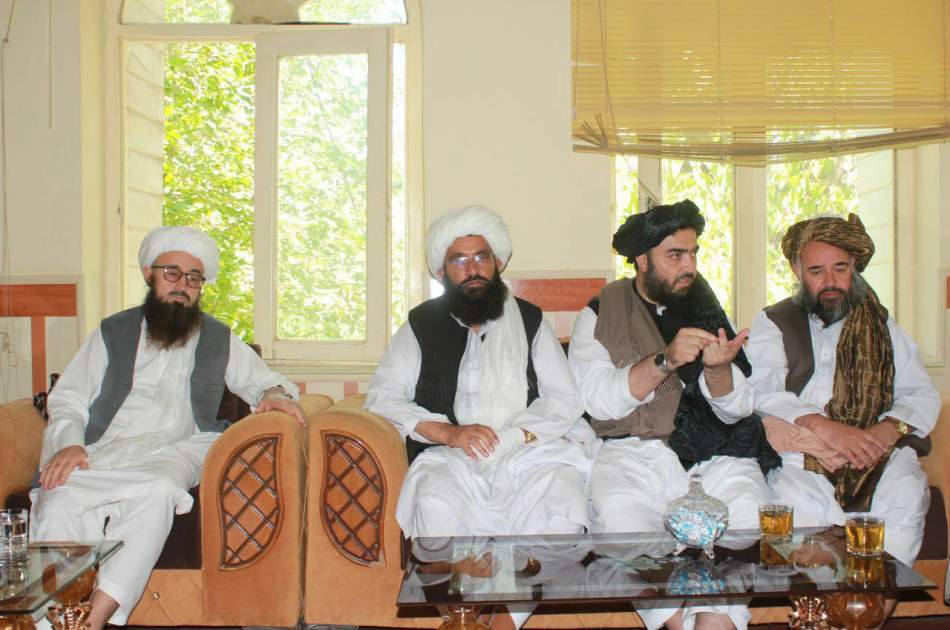 The meeting of the cultural committee of holding Ashura with the presence of Shia scholars in Herat province