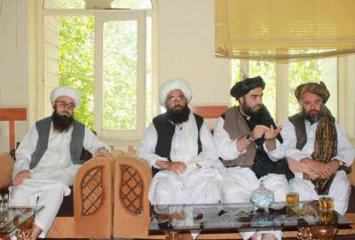 The meeting of the cultural committee of holding Ashura with the presence of Shia scholars in Herat province