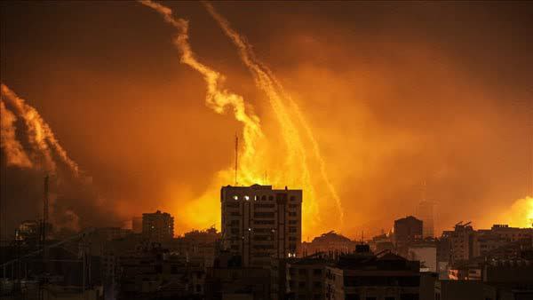 بمباران شدید مناطق مختلف غزه از سوی رژیم صهیونیستی