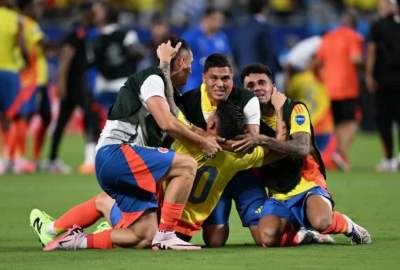کلمبیا ۱-۰ اروگوئه؛ حریف آرژانتین در فینال مشخص شد