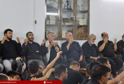 تصاویر/مراسم عزاداری شب پنجم محرم در حسینیه شهید مصباح  