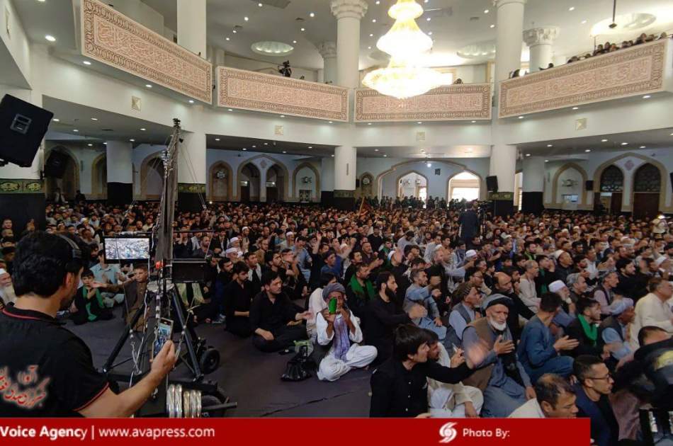 Magnificent holding of Ashura day ceremonies in complete security in Kabul