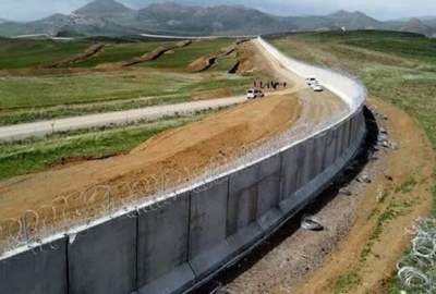 Four engineering groups are busy blocking the northeastern borders of Iran