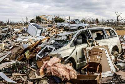 شمار تلفات طوفان در امریکا به 36 نفر افزایش یافت
