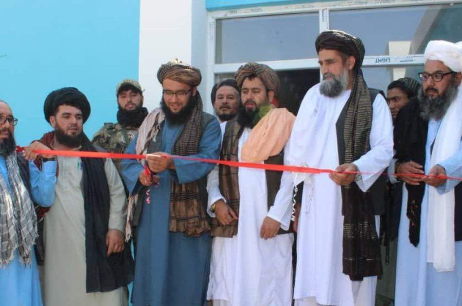 Opening of a elementary school in Sarpol province