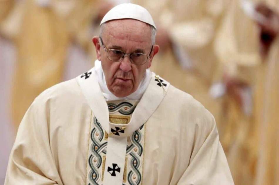 The Pope condemned Israel