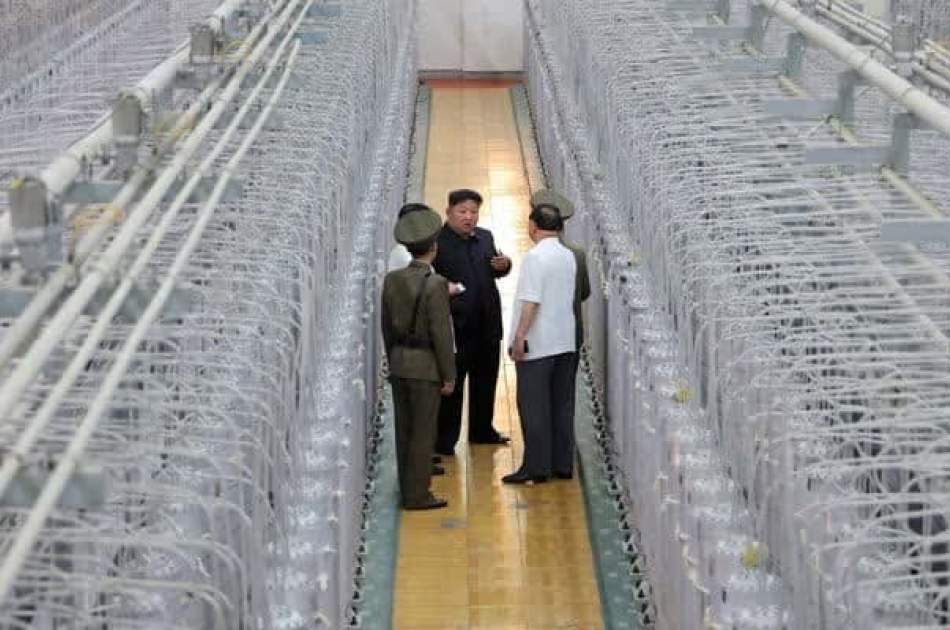 North Korea gives rare view of uranium enrichment site during Kim Jong UN visit