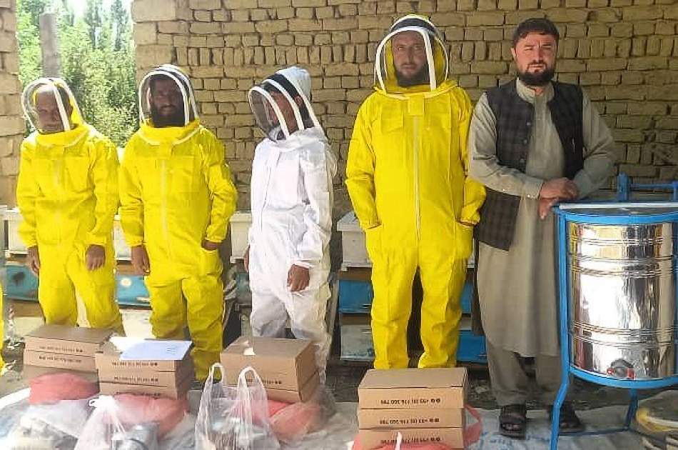 Distribution of beehive funds to the residents of 8 districts in Badakhshan province