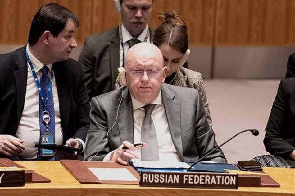 The representative of Russia in the United Nations: Israel continues its crimes in Gaza with the open support of America